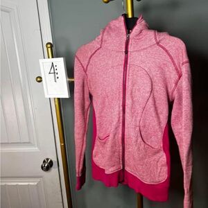 Lululemon scuba hoodie jacket Pink Zip-Up Hoodie